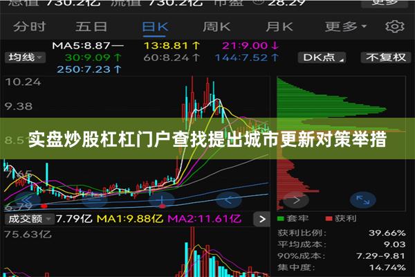 实盘炒股杠杠门户查找提出城市更新对策举措