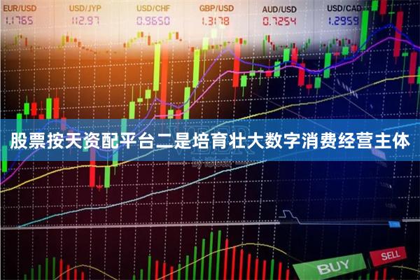 股票按天资配平台二是培育壮大数字消费经营主体